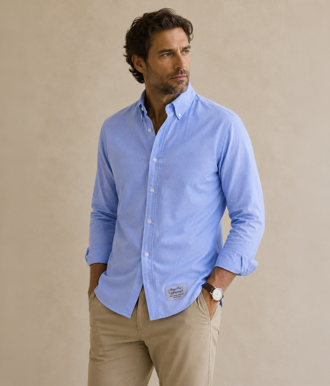 Shirt Rogers Peet Company Light Blue