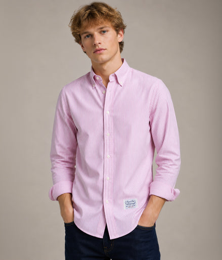 Shirt Rogers Peet Company Pink Stripes