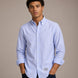 Shirt Rogers Peet Company Light Blue Stripes
