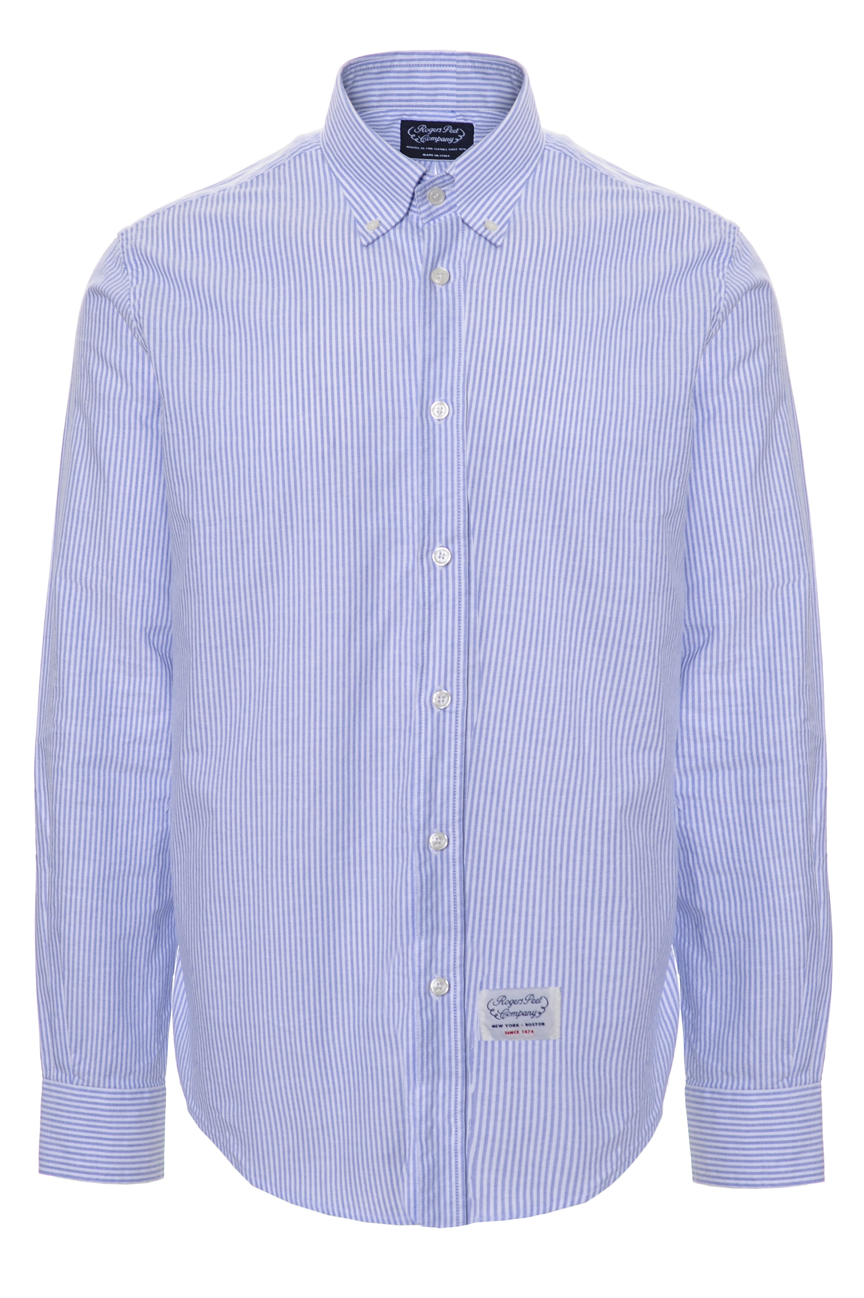 Shirt Rogers Peet Company Blue Stripes