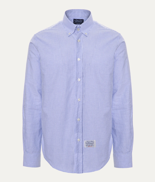 Shirt Rogers Peet Company Blue Stripes