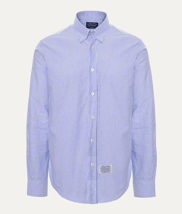 Shirt Rogers Peet Company Blue Stripes