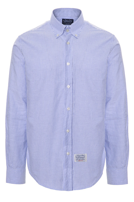 Shirt Rogers Peet Company Blue Stripes