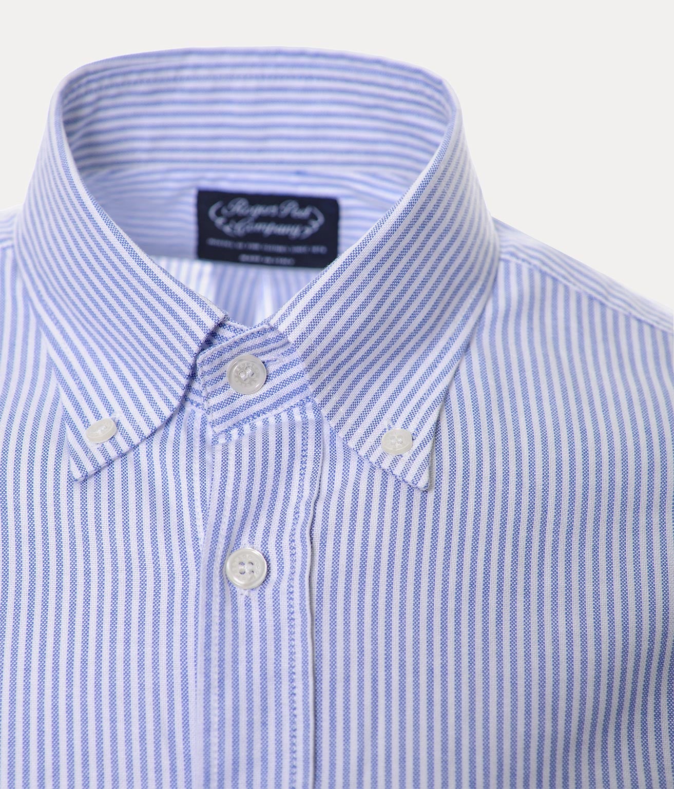 Shirt Rogers Peet Company Blue Stripes