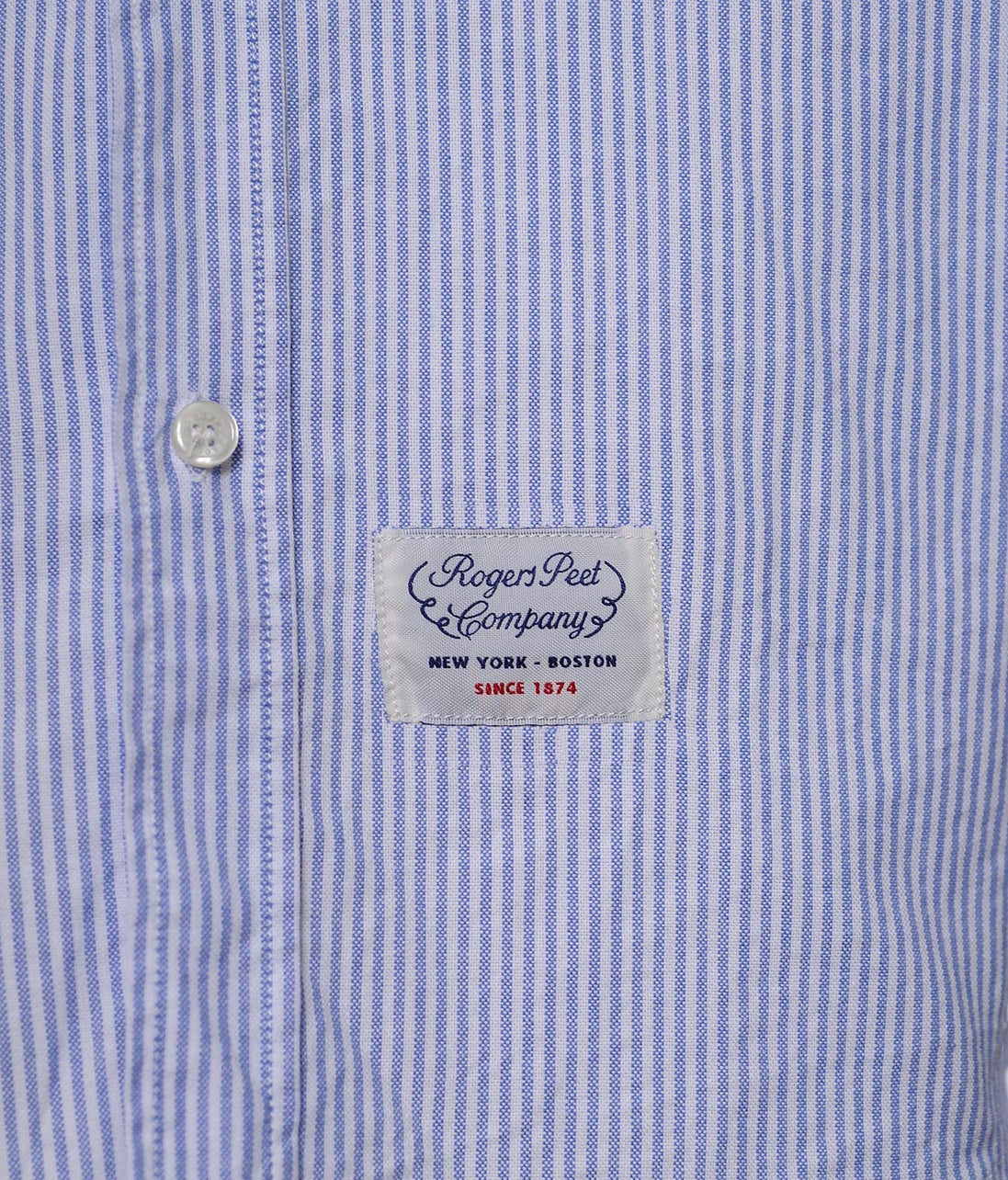 Shirt Rogers Peet Company Blue Stripes