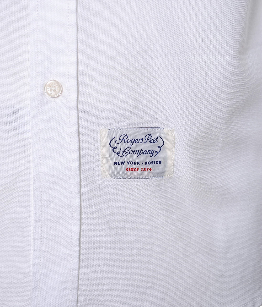 Shirt Rogers Peet Company White