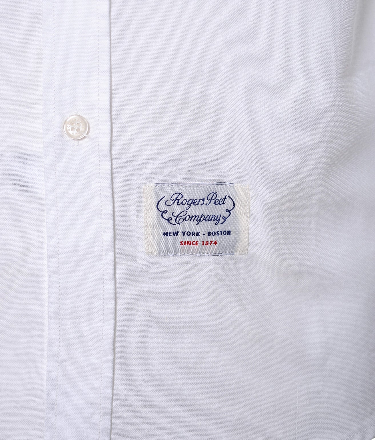 Shirt Rogers Peet Company White