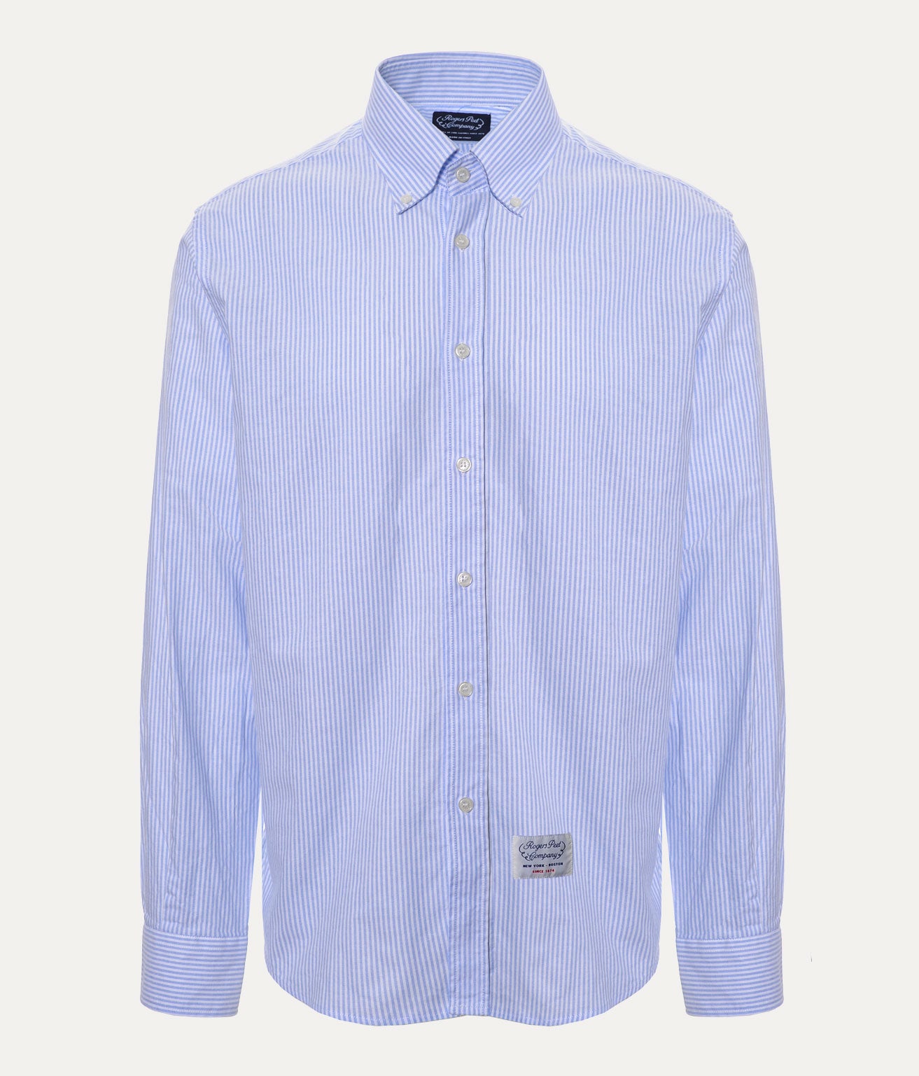 Shirt Rogers Peet Company Light Blue Stripes