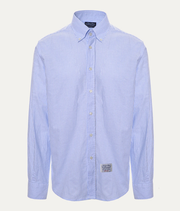 Shirt Rogers Peet Company Light Blue Stripes