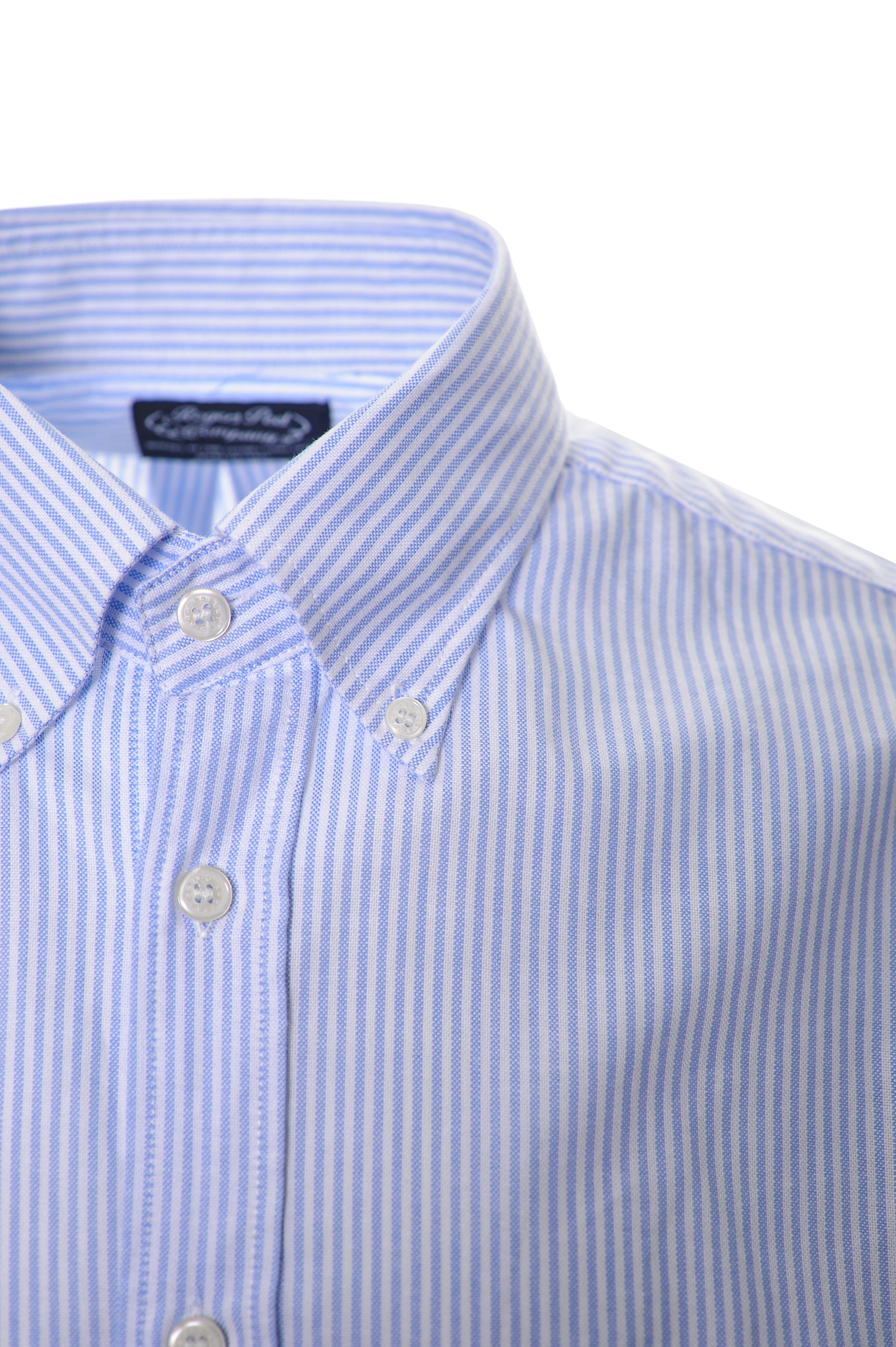 Shirt Rogers Peet Company Light Blue Stripes