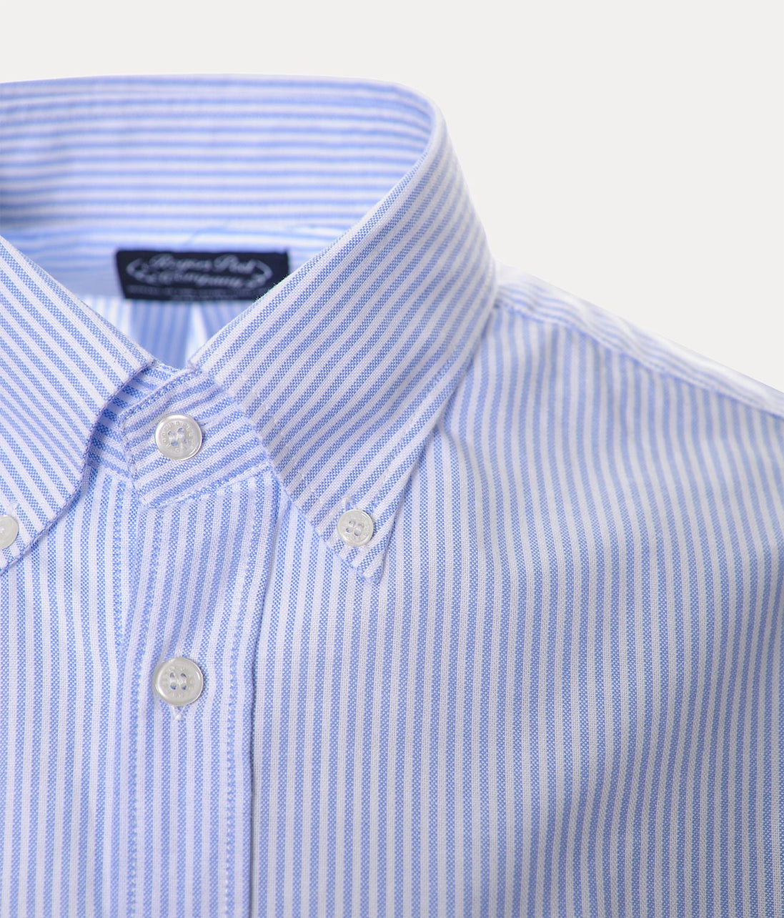 Shirt Rogers Peet Company Light Blue Stripes