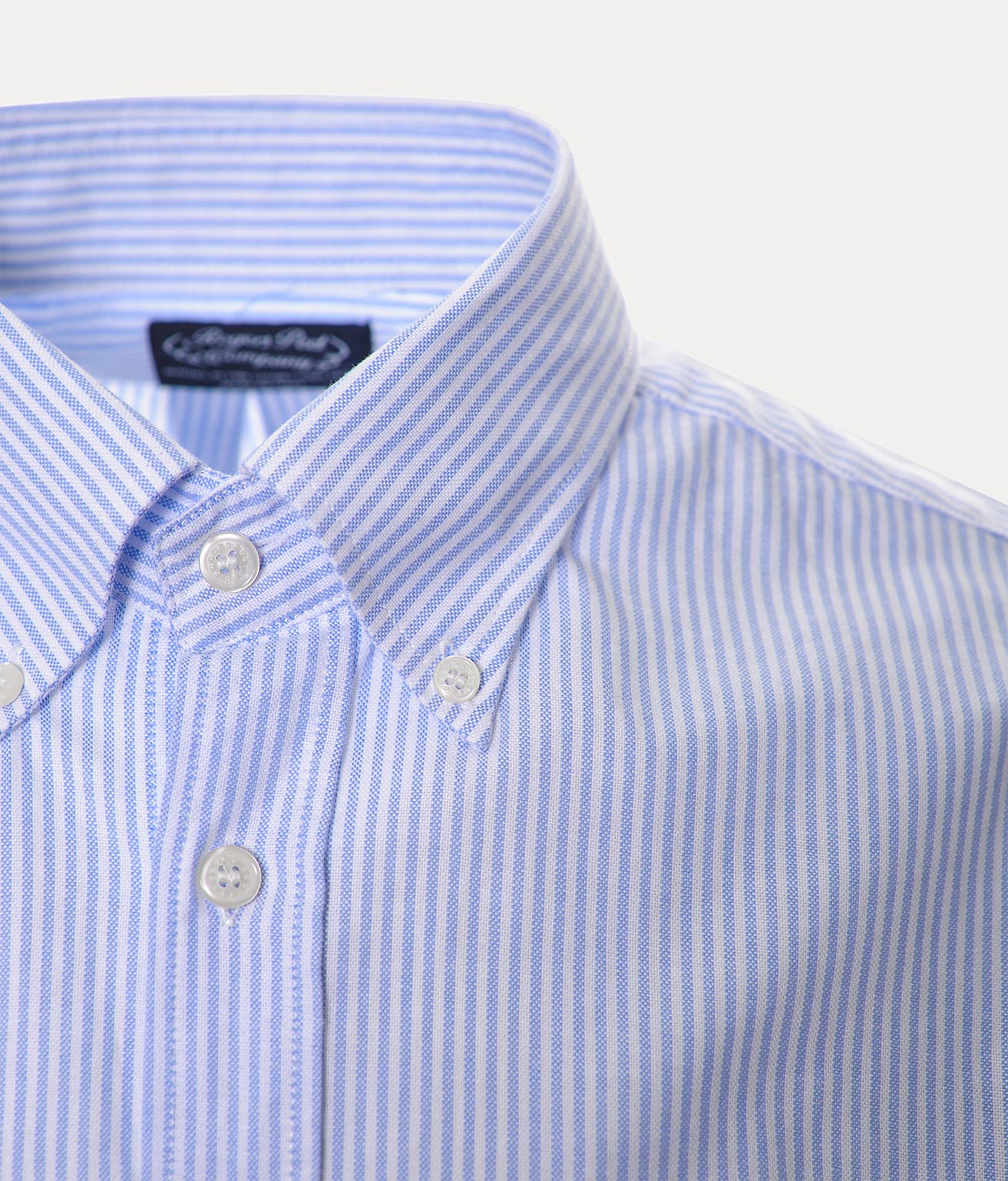 Shirt Rogers Peet Company Light Blue Stripes