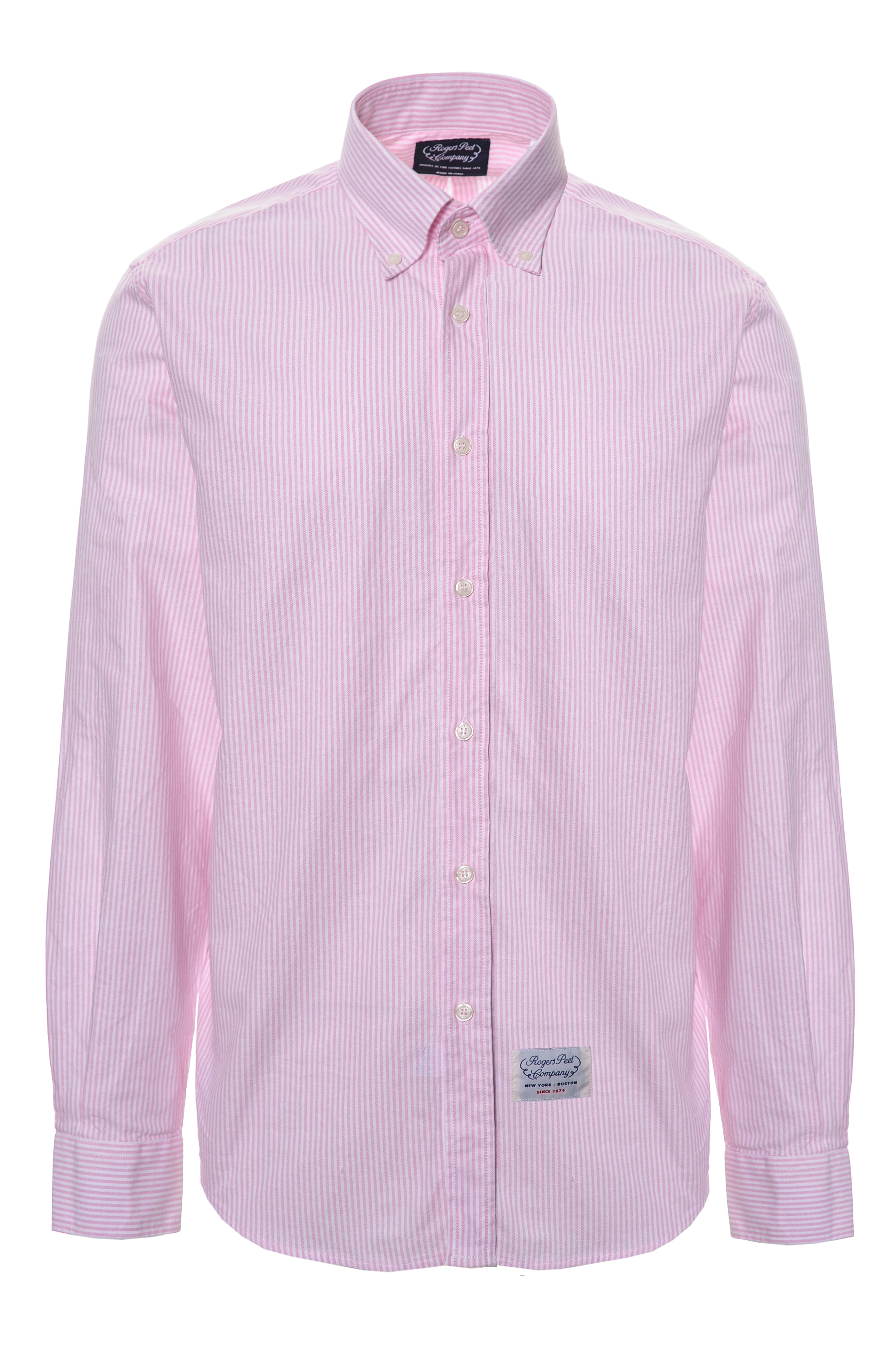 Shirt Rogers Peet Company Pink Stripes