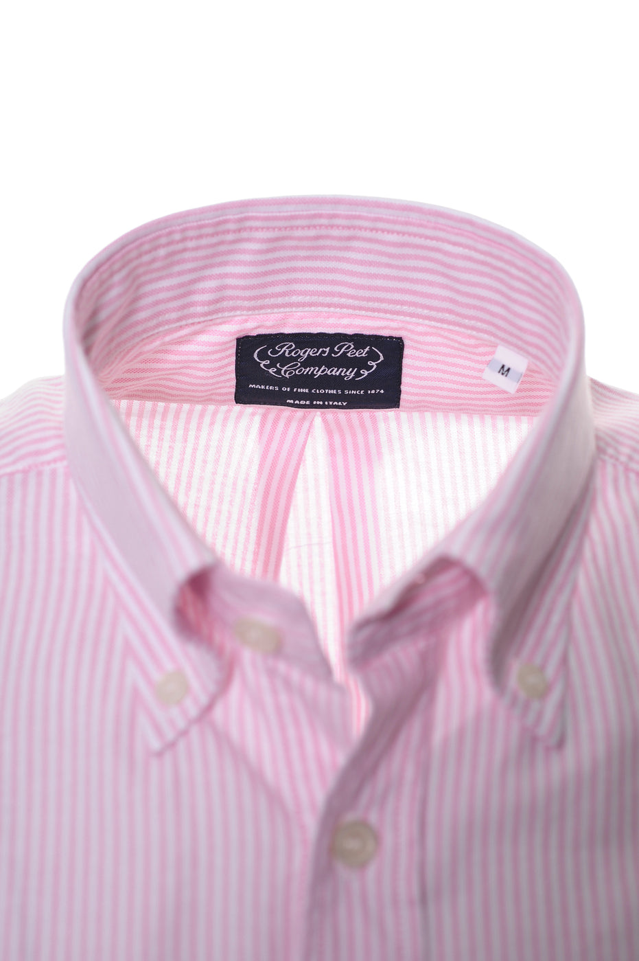 Shirt Rogers Peet Company Pink Stripes
