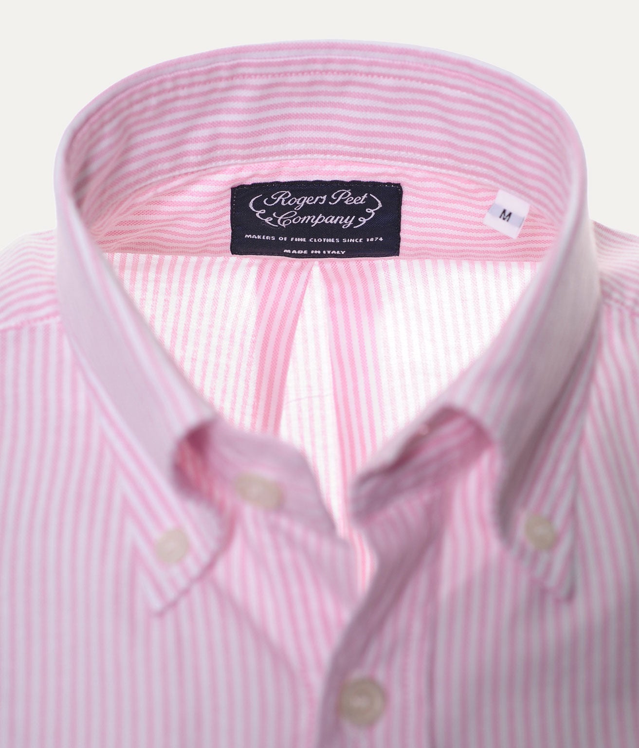 Shirt Rogers Peet Company Pink Stripes
