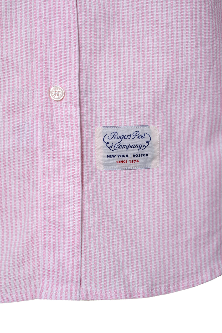 Shirt Rogers Peet Company Pink Stripes