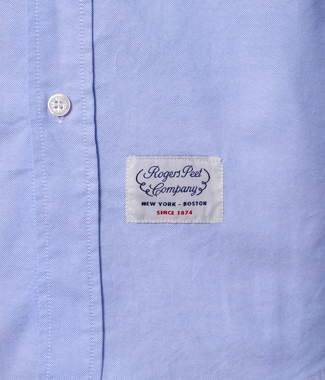 Shirt Rogers Peet Company Light Blue