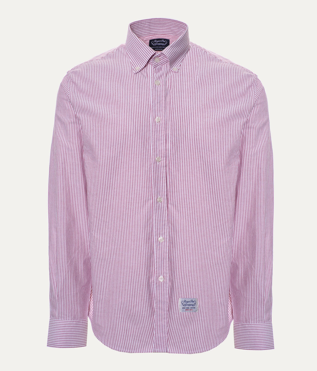 Shirt Rogers Peet Company Bordeaux Stripes