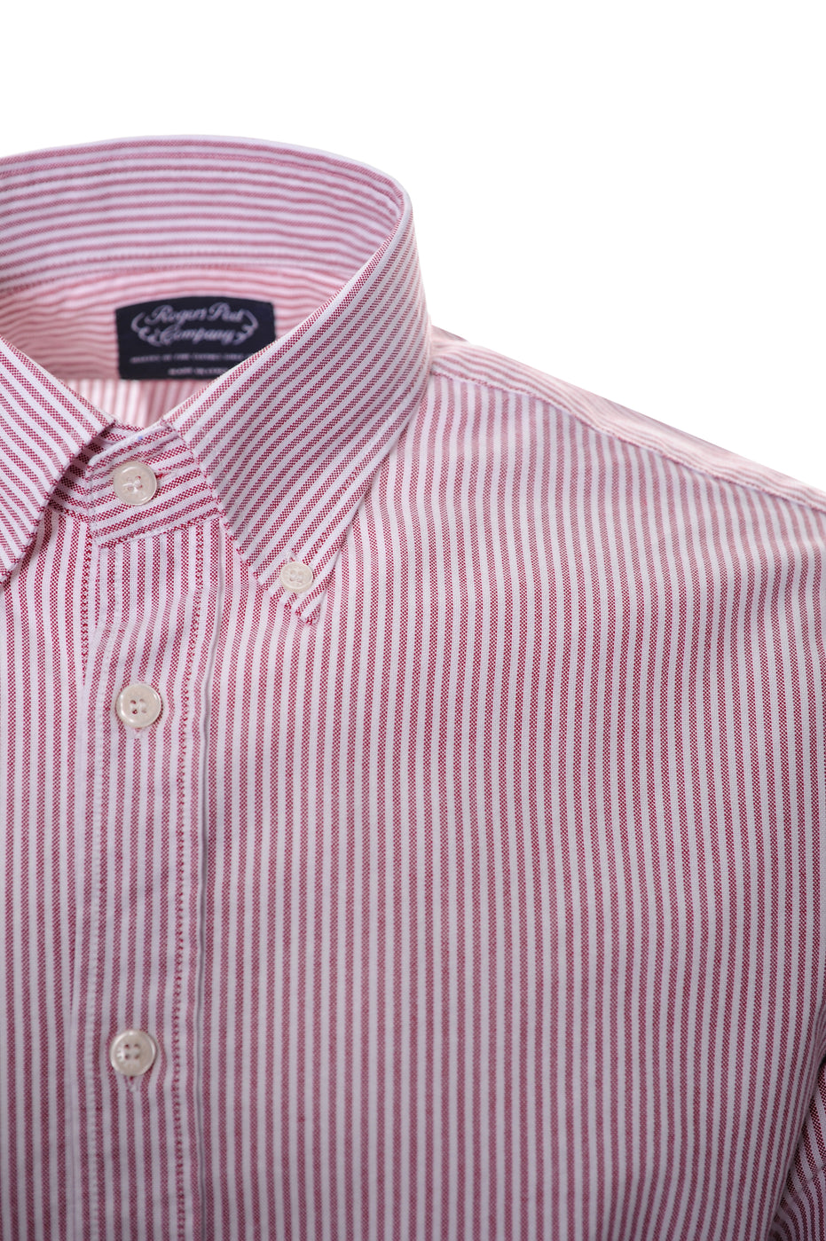 Shirt Rogers Peet Company Bordeaux Stripes