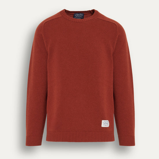 Cashmere Blend Sweater Brick