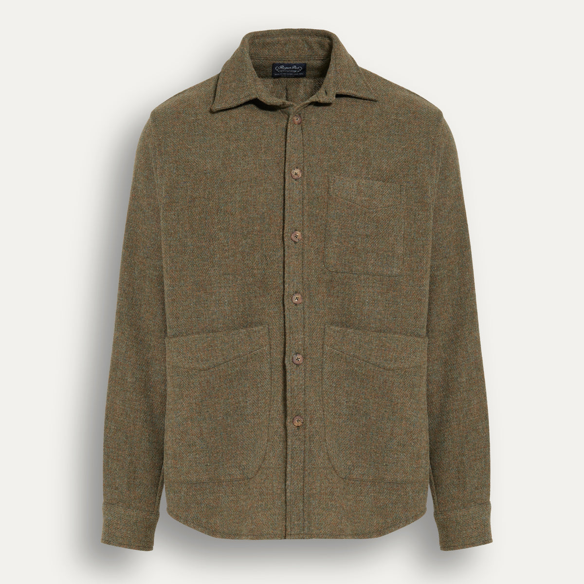 Shetland Overshirt Sage