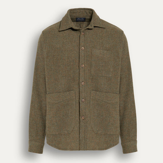 Shetland Overshirt Sage