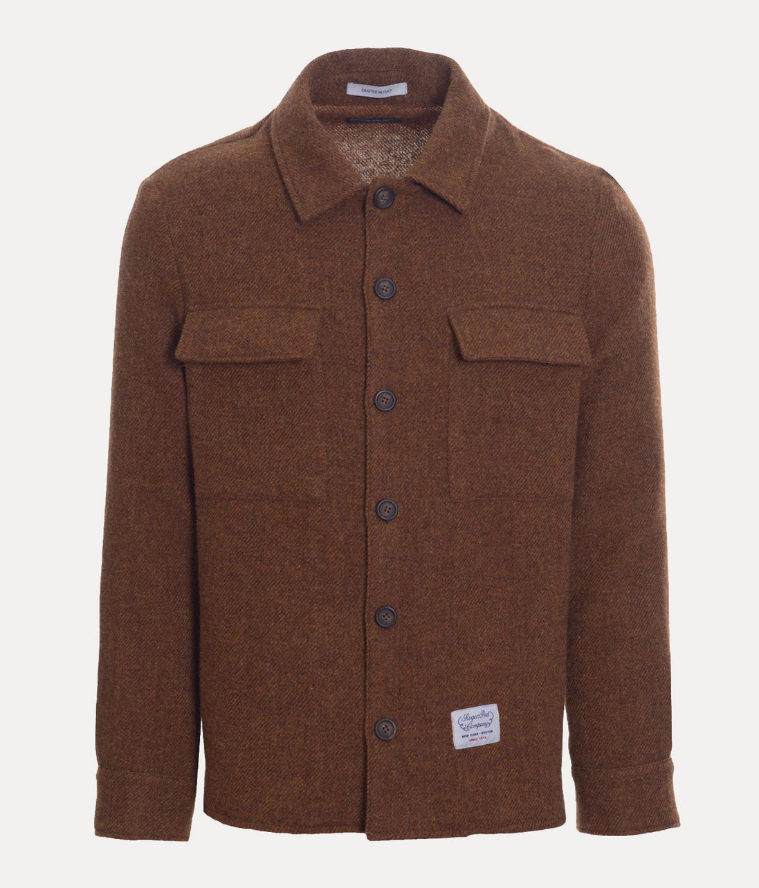 Over Shirt Rogers Peet Company Brown