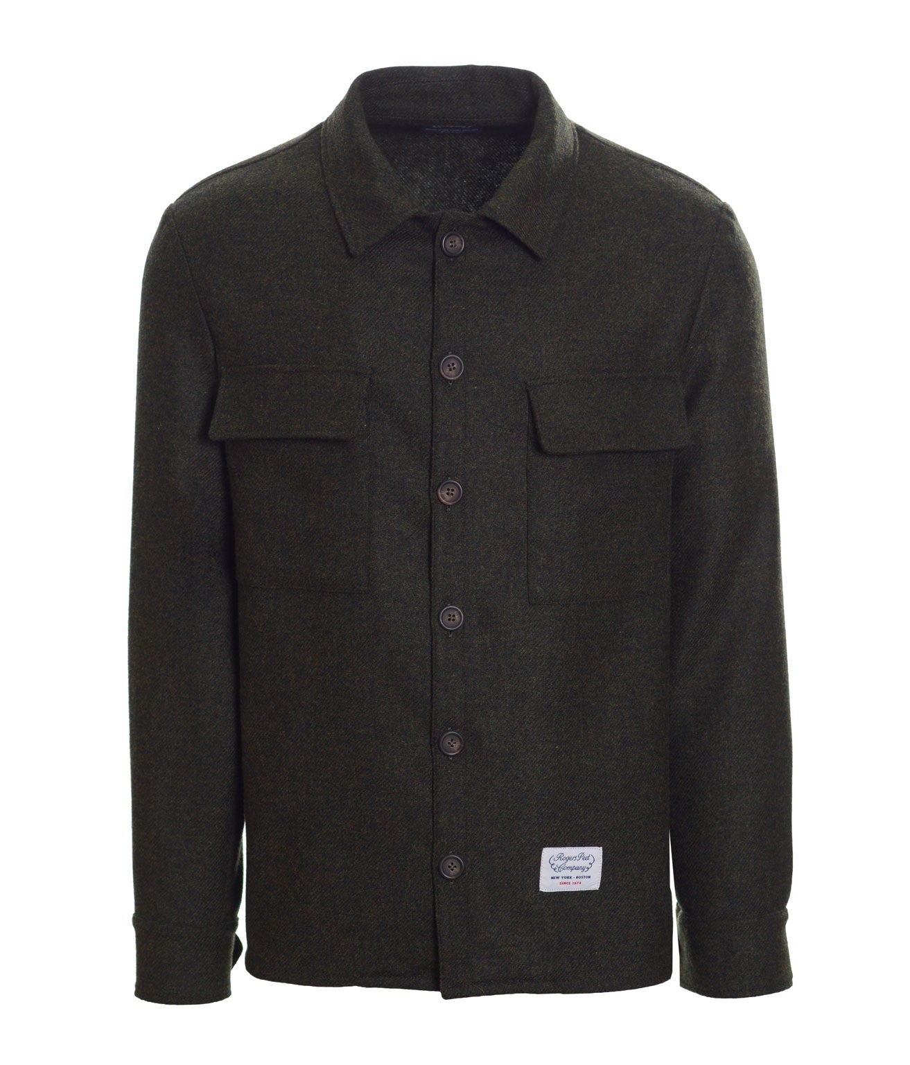 Over Shirt Rogers Peet Company Green