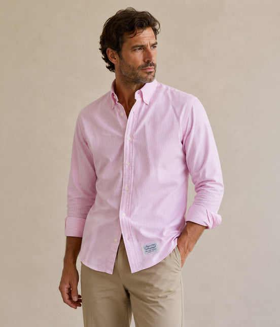 Shirt Rogers Peet Company Pink Stripes